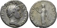 OTHO (69). Denarius. Rome. Obv: IMP OTHO CAESAR AVG TR P. Bare head right. Rev: SECVRITAS P R. Securitas standing left, holding wreath and sceptre. RIC² 10. Condition: Good fine. Weight: 3.13 g. Diame