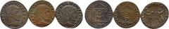 Group Lots 3 Coins of Maxentius. Obv: . Rev: . . Condition: See picture. Weight: g. Diameter: mm.