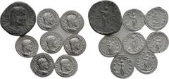 Group Lots 8 Coins of Maximinus Thrax. Obv: . Rev: . . Condition: See picture. Weight: g. Diameter: mm.