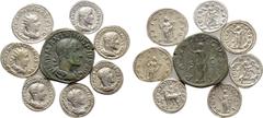 Group Lots 8 Roman Coins; Maximinus Thrax, Volusian and Gordian III. Obv: . Rev: . . Condition: See picture. Weight: g. Diameter: mm.