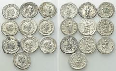 Group Lots 10 Coins of Philippus Arabs and his Family. Obv: . Rev: . . Condition: See picture. Weight: g. Diameter: mm.