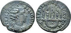 Roman Provincial Coins LYDIA. Sardis. Philip I the Arab (244-249). Ae. Uncertain magistrate. Obv: AVT K M IOVH ΦΙΛIΠΠOC [...]. Radiate, draped and cuirassed bust right. Rev: ЄΠI Φ[...] CAPΔIANΩN B NЄΩ
