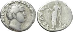Roman Imperial Coins OTHO (69). Denarius. Rome. Obv: IMP M OTHO CAESAR AVG TR P. Bare head right. Rev: SECVRITAS P R. Securitas standing left, holding wreath and sceptre. RIC² 8. Condition: Near very 