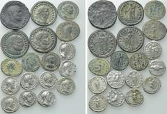 Group Lots 18 Roman Coins, Including a Sestertius of Pupienus. Obv: . Rev: . . Condition: See picture. Weight: g. Diameter: mm.