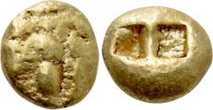 Greek Coins IONIA. Ephesos. EL Trite or 1/3 Stater (Circa 600-550 BC). Obv: “Primitive” bee. Rev: Two incuse squares. Karwiese Series II.1, Type 1. Condition: Very fine . Weight: 4.71 g. Diameter: 12 