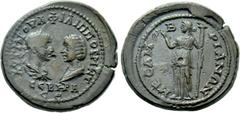 Roman Provincial Coins THRACE. Mesembria. Philip I with Otacilia Severa (244-249). Ae. Obv: AVT M IOVΛ ΦIΛIΠΠOC M ωT / CЄBHPA CЄ. Draped busts of Philip, laureate and cuirassed, and Otacilia Severa, w