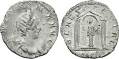 Roman Imperial Coins SALONINA (Augusta, 254-268). Antoninianus. Colonia Agrippinensis (Cologne). Obv: SALONINA AVG. Draped bust right, wearing stephane and set upon crescent. Rev: DEAE SEGETIAE. Seget