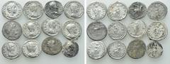 Group Lots 12 Roman Silver Coins; Aemilian, Plautilla etc. Obv: . Rev: . . Condition: See picture. Weight: g. Diameter: mm.
