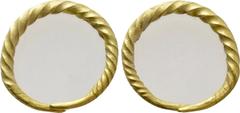 Celtic Coins CELTIC. GOLD "Rouelles". Obv: . Rev: . . Condition: Extremely fine. Weight: 3.35 g. Diameter: 22 mm.
