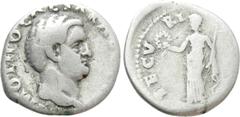 Roman Imperial Coins OTHO (69). Denarius. Rome. Obv: IMP M OTHO CAESAR AVG TR P. Bare head right. Rev: SECVRITAS PR. Securitas standing left, holding wreath and sceptre. RIC² 8. Condition: Fair. Weigh