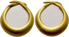 Celtic Coins CELTIC. GOLD "Rouelles". Obv: . Rev: . . Condition: Very fine. Weight: 3.48 g. Diameter: 14 mm.