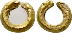 Celtic Coins CELTIC. GOLD "Rouelles". Obv: . Rev: . . Condition: Very fine. Weight: 2.20 g. Diameter: 9 mm.