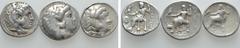 Group Lots 3 Tetradrachms. Obv: . Rev: . . Condition: See picture. Weight: g. Diameter: mm.
