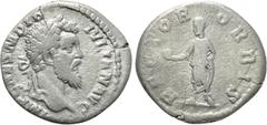 Roman Imperial Coins DIDIUS JULIANUS (193). Denarius. Rome Obv: IMP CAES M DID IVLIAN AVG. Laureate head right. Rev: RECTOR ORBIS. Didius Julianus standing left, holding globe and volumen. RIC 3. Cond