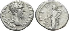 Roman Imperial Coins DIDIUS JULIANUS (193). Denarius. Rome. Obv: IMP CAES M DID IVLIAN AVG. Laureate head right. Rev: P M TR P COS. Fortuna standing left, holding rudder on globe and cornucopia. RIC 2