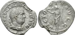 Roman Imperial Coins BALBINUS (238). Denarius. Rome. Obv: IMP C D CAE L BALBINVS AVG. Laureate, draped and curiassed bust right. Rev: VICTORIA AVGG. Victory standing facing, head left, holding wreath 