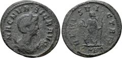 Roman Imperial Coins MAGNIA URBICA (Augusta, 283-285). Antoninianus. Rome. Obv: MAGN VRBICA AVG. Draped bust right, wearing stephane and set upon crescent. Rev: VENVS VICTRIX / K (crescent) Aς. . Venu