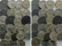 Group Lots 25 Roman Provincial Coins; Including Tetradrachms. Obv: . Rev: . . Condition: See picture. Weight: g. Diameter: mm.