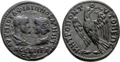 Roman Provincial Coins MOESIA INFERIOR. Tomis. Philip I the Arab with Otacilia Severa (244-249). Ae. Obv: ΑΥΤ Μ ΙΟΥΛ ΦΙΛΙΠΠΟϹ ΑΥΓ Μ WΤΑ ϹEΒΗΡΑ ϹEΒ. Laureate, draped and cuirassed bust of Philip and dr