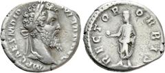 Roman Imperial Coins DIDIUS JULIANUS (193). Denarius. Rome. Obv: IMP CAES M DID IVLIAN AVG. Laureate head right. Rev: RECTOR ORBIS. Didius Julianus standing left, holding globe and volumen. RIC 3a. Co