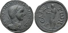 The Dr. F. Jarman Collection: Mints of the Roman Empire - Part II LYCIA. Phellus. Gordian III (238-244). Ae. Obv: ΑΥΤ ΚΑΙ Μ ΑΝΤ ΓΟΡΔΙΑΝΟϹ ϹЄΒ. Laureate, draped and cuirassed bust right. Rev: ΦЄΛΛЄΙΤωΝ