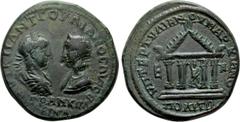 Roman Provincial Coins MOESIA INFERIOR. Marcianopolis. Gordian III with Tranquillina (238-244). Ae Pentassarion. Tertullianus, legatus consularis. Obv: AVT K M ANT ΓOPΔIANOC AVΓ CE TPANKVΛΛEINA. Laure