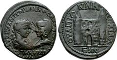 Roman Provincial Coins THRACE. Anchialus. Gordian III with Tranquillina (238-244). Ae. Obv: ΑVΤ Κ Μ ΑΝΤ ΓΟΡΔΙΑΝΟC ΑVΓ CΕΒ ΤΡΑΝΚVΛΛΙΝΑ. Draped busts of Gordian, laureate, draped and cuirassed, and Tran