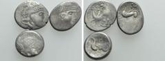 Group Lots 3 Celtic Tetradrachms. Obv: . Rev: . . Condition: See picture. Weight: g. Diameter: mm.