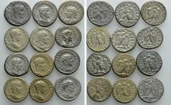 Group Lots 12 Roman Provincial Tetradrachms. Obv: . Rev: . . Condition: See picture. Weight: g. Diameter: mm.