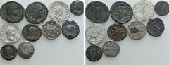 Group Lots 10 Roman Coins; Including Saloninus and Valerian II. Obv: . Rev: . . Condition: See picture. Weight: g. Diameter: mm.