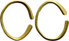 Celtic Coins CELTS. GOLD Ring Money (Circa 1150-750 BC). Obv: . Rev: . Cf. Van Arsdell 1-3. Condition: See picture. Weight: 2.22 g. Diameter: 20 mm.