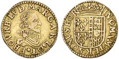 EUROPA FRANKREICH UND NEBENGEBIETE. CHÂTEAU-RENAUD, FÜRSTENTUM. Franz von Bourbon und Luise Margarete von Lothringen, 1605 - 1614. Florin d'or o.J. 3,07 g. 14,51 g fein. Poey d'Avant 6243/6240. Fr. 11