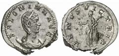 Salonina Salonina, 254? -268 n. Chr. Antoninian 257 - 258 n. Chr. Colonia Claudia Ara Agrippinensium. 4.02 g. Vs.: SALONINA AVG, drapierte Büste mit Stephane auf Mondsichel n. r. Rs.: VENVS VICTRIX, V