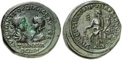 RÖMISCHE PROVINZIALPRÄGUNGEN MOESIA INFERIOR MARKIANOPOLIS Gordian III. und Tranquillina, 238 - 244 n. Chr. AE (14,85g). Unter dem Gouverneur Tertullianus. Vs.: AΥT K M ANT ΓOΡΔIANOΣ AΥ ΣEB / TΡANKΥΛ/