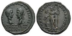 RÖMISCHE PROVINZIALPRÄGUNGEN MOESIA INFERIOR MARKIANOPOLIS Macrinus und Diadumenian, 217 - 218 n.Chr. Macrinus und Diadumenian, 217 - 218 n.Chr. (12.72g). Unter dem Gouverneur Pontianus. Vs.: ΑΥ Κ ΟΠΠ