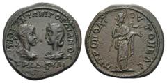 RÖMISCHE PROVINZIALPRÄGUNGEN MOESIA INFERIOR TOMIS Gordian III. und Tranquillina, 238 - 244 n. Chr. Gordian III. und Tranquillina, 238 - 244 n. Chr. (12.55g). Vs.: ΑΥΤ Κ Μ ΑΝΤΩΝΙ ΓΟΡΔΙΑΝΟΣ / ΤΡΑΝΚΥΛΙ/
