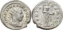 RÖMER RÖMISCHE KAISERZEIT. Philipp I. Arabs, 244 - 249 n. Chr. Antoninian ø 23mm (4,12g). 248 n. Chr. Mzst. Rom. Vs.: IMP PHILIPPVS AVG, drapierte Panzerbüste mit Strahlenkrone n. r. Rs.: NOBILITAS AV