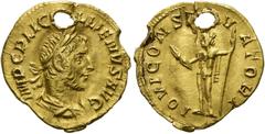 RÖMER RÖMISCHE KAISERZEIT. Gallienus (Samtherrschaft), 253 - 260 n. Chr. Aureus ø 19mm (2,95g). 253 - 254 n. Chr. Mzst. Rom. Vs.: IMP C P LIC GALLIENVS AVG, drapierte Panzerbüste mit Lorbeerkranz n.r.