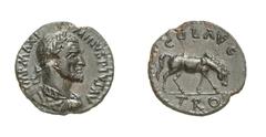RÖMISCHE MÜNZEN (ROMAN COINS) MAXIMINUS THRAX (235 - 238) MAXIMINUS THRAX (235 - 238) Alexandria in der Troas Bronze. 7.17 g. IMP MAXI - MINVS PIVS AV. Büste mit Lorbeerkranz, Paludament und Panzer re