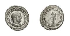RÖMISCHE MÜNZEN (ROMAN COINS) BALBINUS (238) BALBINUS (238) Denar, 238, Rom. 3.07 g. IMP C D CAEL BALBINVS AVG. Büste mit Lorbeerkranz, Paludament und Panzer rechts. Rs: PROVIDENTIA DEORVM. Providenti