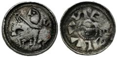 Medieval coins POLSKA / POLAND / POLEN / POLOGNE / POLSKO Bolesław II Śmiały (1058-1080). Denar książęcy, Kraków / Cracow AW: Głowa w lewo RW: Książę na koniu w lewo Denar książęcy Bolesława Szczodreg