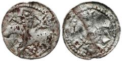 Medieval Coins - Poland POLSKA / POLAND / POLEN / POLOGNE / POLSKO Bolesław II Śmiały (1058-1080). Denar (denarius) książęcy, Krakow / Cracow AW: Głowa w lewo, legenda otokowa RW: Książę na koniu w le