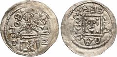 Medieval coins Medieval coins POLSKA/POLAND/POLEN/SCHLESIEN/GERMANY/TEUTONIC ORDER Boleslaw IV Kedzierzawy 1146-1173, denar 1146-1157 Aw: Książę z mieczem trzymanym poziomo siedzący na tronie na wpros