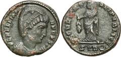 Ancient Coins: The Roman Empire RÖMISCHEN REPUBLIK / GRIECHISCHE MÜNZEN / BYZANZ / ANTIK / ANCIENT / ROME / GREECE / RÖMISCHEN KAISERZEIT / CELTISHE / BIBLISHE Roman Empire, AE 3, Helena - mother of C