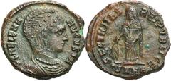 Ancient Coins: The Roman Empire RÖMISCHEN REPUBLIK / GRIECHISCHE MÜNZEN / BYZANZ / ANTIK / ANCIENT / ROME / GREECE / RÖMISCHEN KAISERZEIT / CELTISHE / BIBLISHE Roman Empire, AE 3, Helena - mother of C