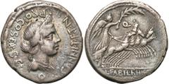 Ancient coins: Roman Republic (Rome) RÖMISCHEN REPUBLIK / GRIECHISCHE MÜNZEN / BYZANZ / ANTIK / ANCIENT / ROME / GREECE / RÖMISCHEN KAISERZEIT / CELTISHE / BIBLISHE Roman Republic, Denar, C. Annius an