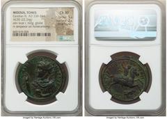 Ancients Roman Provincial MOESIA. Tomis. Gordian III (AD 238-244). AE (35mm, 22.24 gm, 1h). NGC Choice XF 5/5 - 2/5, Fine Style, ΑΥΤ Κ Μ ΑΝΤ ΓΟΡΔ-ΙΑΝΟⳞ ΑΥΓ, radiate, cuirassed bust of Gordian III left