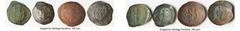 Ancients Ancient Lots ANCIENT LOTS. Byzantine. Lot of four (4) BI aspron trachy. VF, clipped. Includes: Four Byzantine BI aspron trachy, various emperors and types. Total of four (4) coins in lot. Fro
