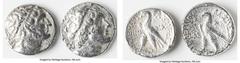 Ancients Ancient Lots ANCIENT LOTS. Greek. Ptolemaic Kingdom. Lot of two (2) AR tetradrachms. VF, polished. Two AR tetradrachms, different rulers and types. Total of two (2) coins in lot. SOLD AS IS, 