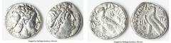 Ancients Ancient Lots ANCIENT LOTS. Greek. Ptolemaic Kingdom. Lot of two (2) AR tetradrachms. Choice Fine, polished. Includes: Two AR tetradrachms, different rulers and types. Total of two (2) coins i